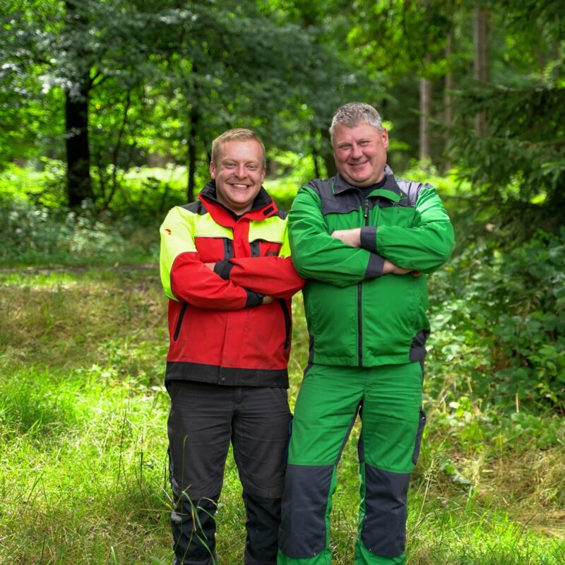 Karol und Mariusz (Maschinenführer)